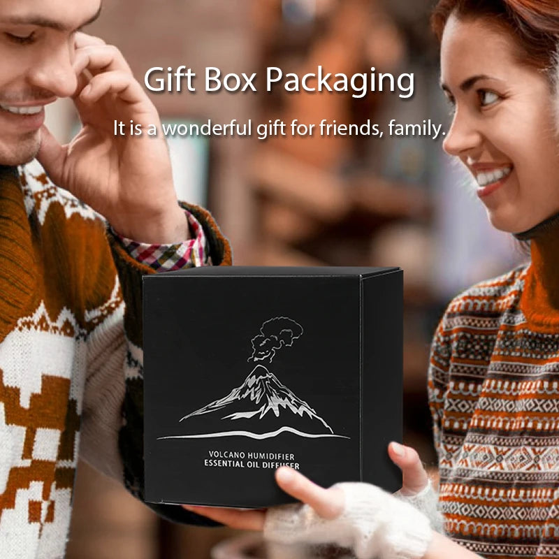 Aroma Diffuser DQ-705-Ultraschall Luftbefeuchter 130 ml / LED-Nachtlicht & Duftöl-Kompatibel